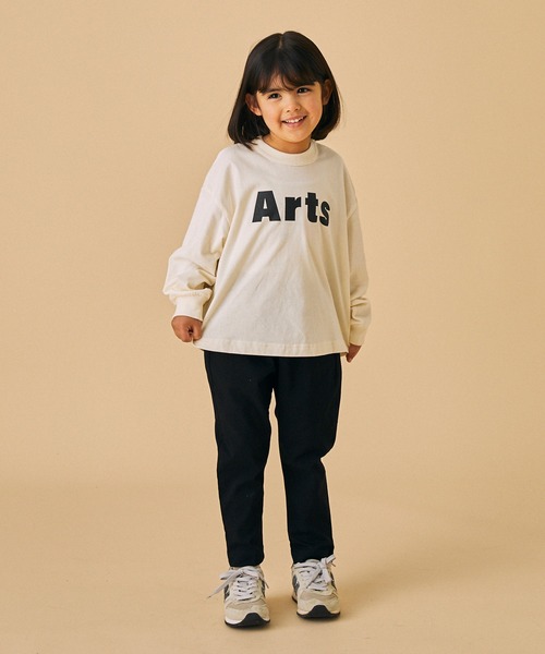 FOV(フォブ)の「フォブ Arts L/S Tシャツ(Tシャツ/カットソー・キッズ・アイボリー/ブラック/ブルーグレー・L/XL/M/S)」の15枚目の写真
