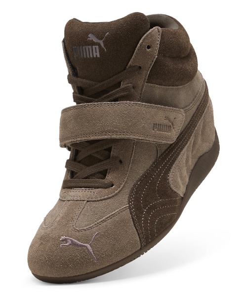 PUMA スピードキャットウェッジ speedcat wedge ブラウン 新作 PUMA/プーマ スニーカー レディース SPEEDCAT WEDGE WNS スピード