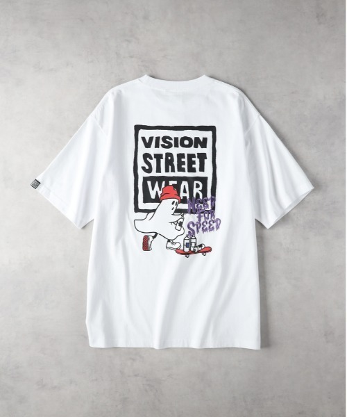 店頭で人気】【VISION STREET WEAR】グラフィックプリントTシャツ（T