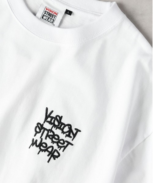 今週のみ値下げします。グラフィックプリント ホワイトシャツ セール】【店頭で人気】【VISION STREET WEAR】グラフィックプリントT