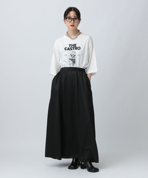 LEPSIM(レプシィム)の「フォトプリント6分袖T 493701(Tシャツ/カットソー・レディース・オフホワイト/グレー/ピンク・FREE)」の8枚目の写真