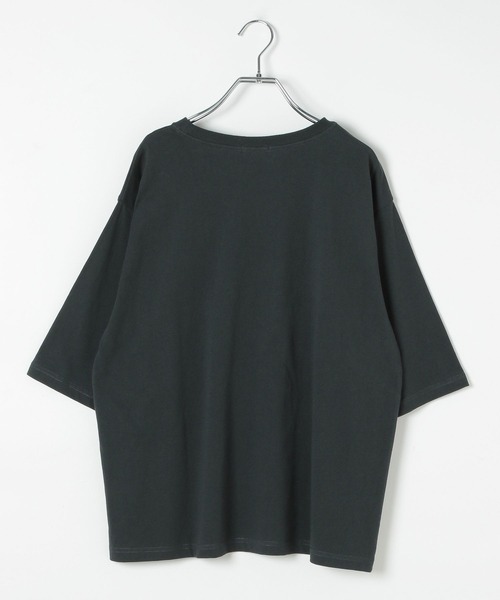 LEPSIM(レプシィム)の「フォトプリント6分袖T 493701(Tシャツ/カットソー・レディース・オフホワイト/グレー/ピンク・FREE)」の12枚目の写真