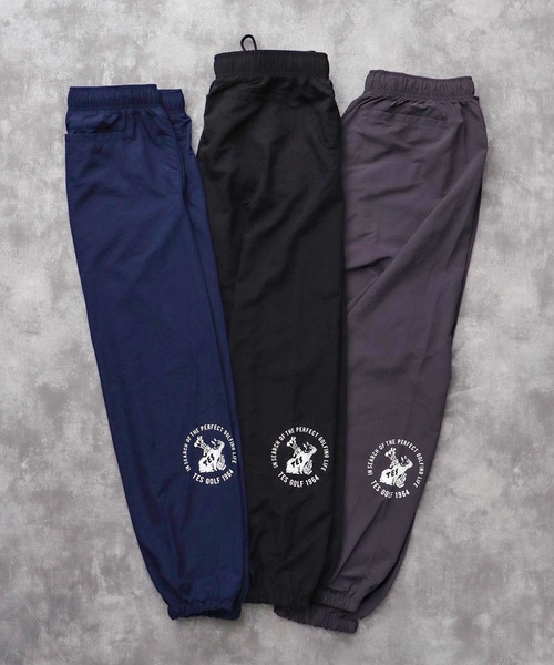 The Endless Summer(エンドレスサマー)の「TES GOLF NYLON TRACK PANT / ナイロンパンツ(その他パンツ・メンズ・ネイビー/チャコール/ブラック・MEDIUM/SMALL/X-LARGE/LARGE)」の2枚目の写真