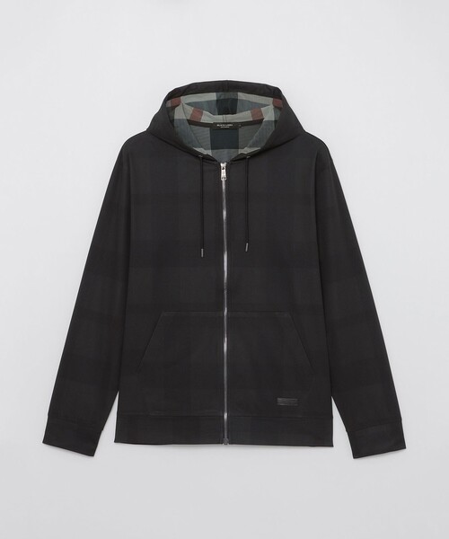 BLACK LABEL CRESTBRIDGE(ブラックレーベル・クレストブリッジ)の「ライトウェイトバックチェックパーカー(パーカー・メンズ・ネイビー/ブラック・M/L/XL)」の16枚目の写真