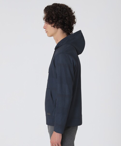 BLACK LABEL CRESTBRIDGE(ブラックレーベル・クレストブリッジ)の「ライトウェイトバックチェックパーカー(パーカー・メンズ・ネイビー/ブラック・M/L/XL)」の6枚目の写真