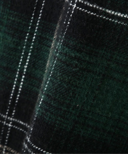 AVIREX（アヴィレックス）の「BLEACH WASHED NEP CHECK SHIRT "YELLOW STONE" / ブリーチウォッシュド ネップチェックシャツ "イエローストーン" / AVIREX / アヴィレックス（シャツ/ブラウス・メンズ・ネイビー/ピンク/グリーン・LARGE/MEDIUM/XX-LARGE/X-LARGE）」の6枚目の写真