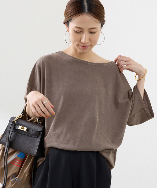 ドライタッチ加工SS-Tee（Tシャツ/カットソー）｜FRAMeWORK（フレーム