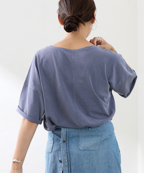 FRAMeWORKドライタッチコットンS/S-Tee2 FRAMeWORK ドライタッチコットン S/S-Tee FRAMeWORK｜≪追加