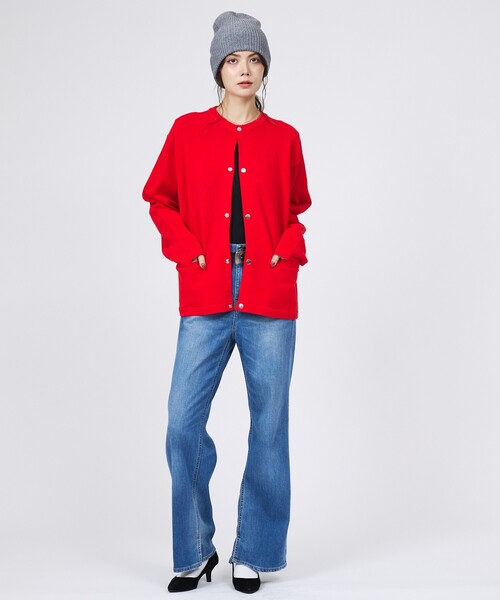 Ruben(ルーベン)の「【RUBEN/ルーベン】RUS-8343/メリノウールリラックスビーニー/MERINO WOOL RELAXED BEANIE /シンプル/ビーニー/帽子【WEB限定】(ニットキャップ/ビーニー・レディース・ブラック/ブラウン/ベージュ/グレー・フリー)」の22枚目の写真