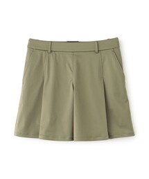 Paul Stuart（ポールスチュアート）の「【GOLF Women's】ストレッチサテンサイドストライプキュロットスカート（ゴルフグッズ）」