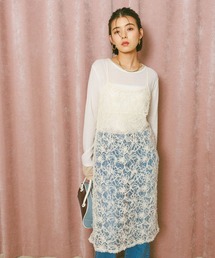 BAYFLOW | モヘアレースキャミワンピース(ワンピース)