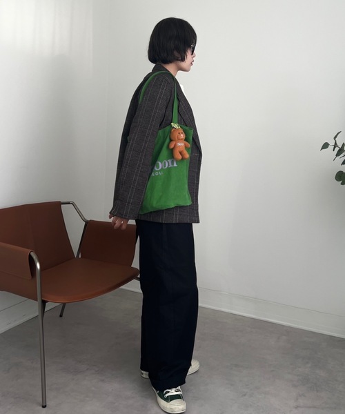 ZOZOMARKET（ゾゾマーケット）の「ZOZOMARKET by tomoka - ロールアップコクーンツイルパンツ（チノパンツ・レディース・ブラック・マルチサイズ）」の5枚目の写真