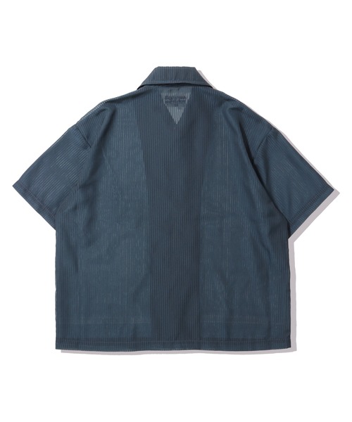 elephant TRIBAL fabrics（エレファントトライバルファブリックス）の「elephant TRIBAL fabrics NO A/C ZIP SHIRT（シャツ/ブラウス・メンズ・ネイビー/カーキ・FREE）」の7枚目の写真