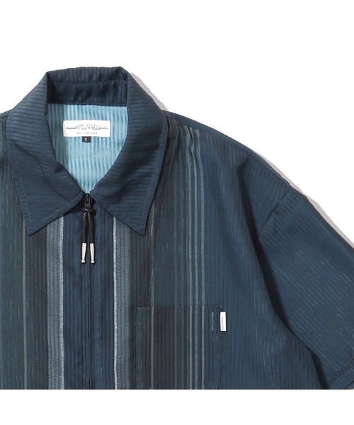 elephant TRIBAL fabrics（エレファントトライバルファブリックス）の「elephant TRIBAL fabrics NO A/C ZIP SHIRT（シャツ/ブラウス・メンズ・ネイビー/カーキ・FREE）」の8枚目の写真