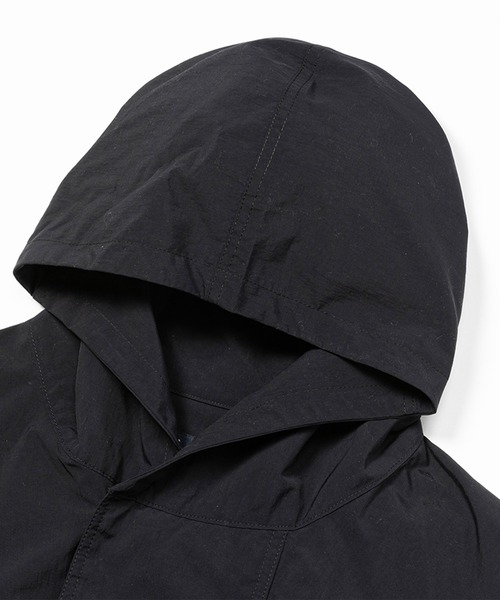 meanswhile（ミーンズワイル）の「Neutral Hooded Blouson（パーカー・メンズ・ブラック・3(L)/1(S)）」の4枚目の写真