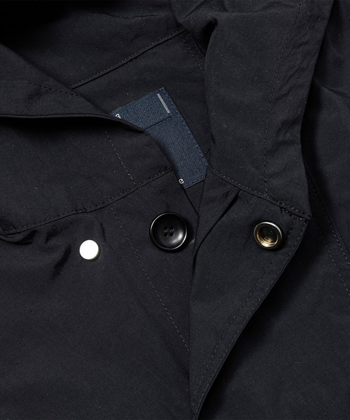 meanswhile（ミーンズワイル）の「Neutral Hooded Blouson（パーカー・メンズ・ブラック・3(L)/1(S)）」の5枚目の写真