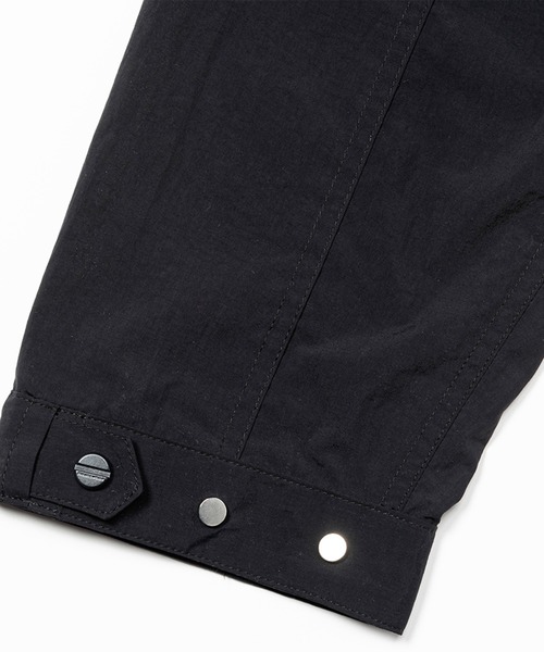 meanswhile（ミーンズワイル）の「Neutral Hooded Blouson（パーカー・メンズ・ブラック・3(L)/1(S)）」の8枚目の写真