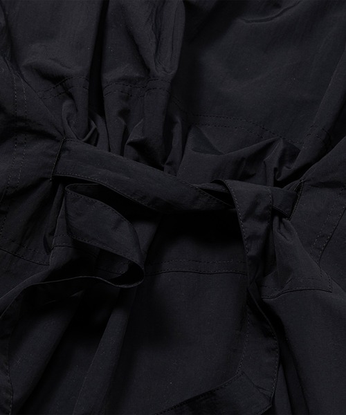 meanswhile（ミーンズワイル）の「Neutral Hooded Blouson（パーカー・メンズ・ブラック・3(L)/1(S)）」の9枚目の写真