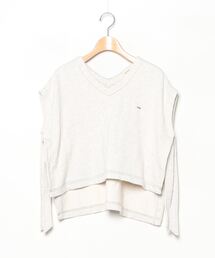 gypsohila ジプソフィア FeatherKnitVest 白 新品未使用 Feather Knit Vest | gypsohila