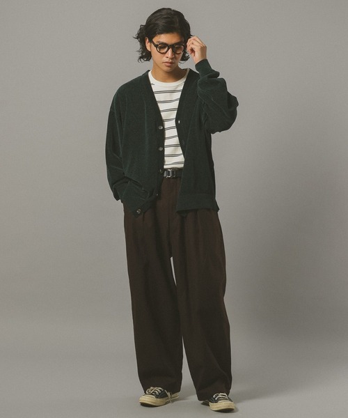 RAGEBLUE（レイジブルー）の「ハイゲージモールニットカーディガン（カーディガン/ボレロ・メンズ・ブラウン/グリーン/ブラック・LARGE/MEDIUM）」の17枚目の写真