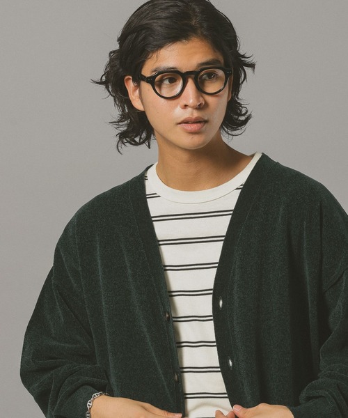 RAGEBLUE（レイジブルー）の「ハイゲージモールニットカーディガン（カーディガン/ボレロ・メンズ・ブラウン/グリーン/ブラック・LARGE/MEDIUM）」の21枚目の写真