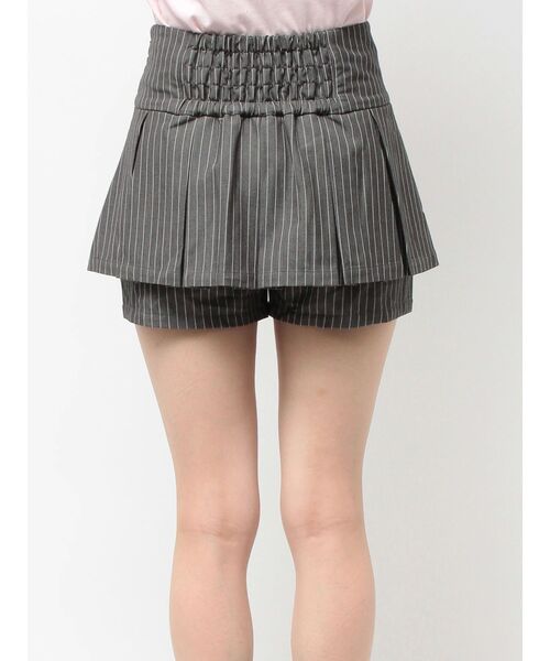 セール】ベルトプリーツミニスカパン（スカート）｜jouetie