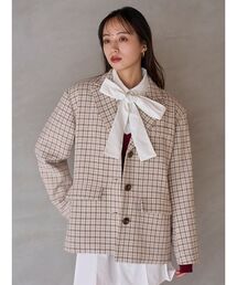 SNIDEL | バリエオーバーサイズジャケット(テーラードジャケット)