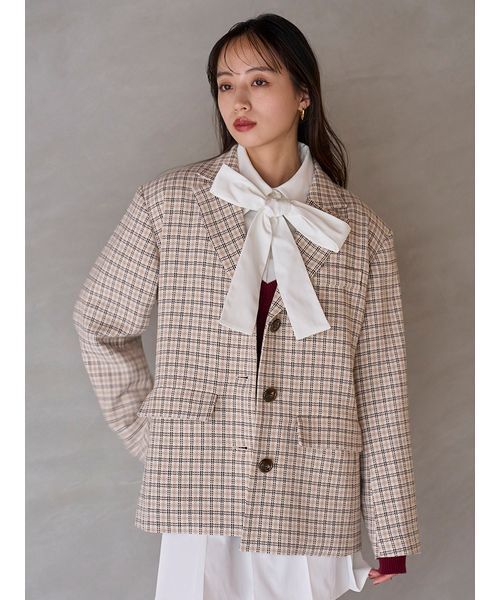 バリエオーバーサイズジャケット（テーラードジャケット