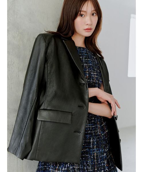 snidel ジャケット SNIDEL｜レースカラーテーラードジャケット | Rakuten Fashion