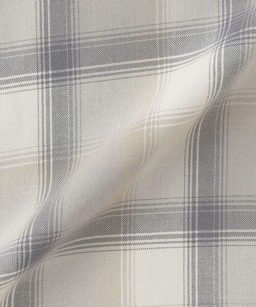 MACKINTOSH PHILOSOPHY(マッキントッシュ フィロソフィー)の「GREY LABEL オンブレチェックシャツ(シャツ/ブラウス・レディース・グリーン/ベージュ・2)」の10枚目の写真