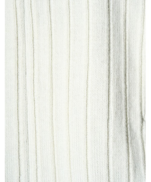 RUMCHE（ラムシェ）の「Knit Bonding Shirt Dress / ニットボンディングシャツドレス（シャツワンピース・レディース・ホワイト/ブラック・FREE）」の5枚目の写真