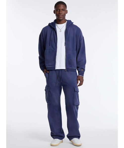 Guess（ゲス）の「GUESS Originals Cargo Jogger カーゴパンツ（カーゴパンツ・メンズ・ブラック/ネイビー・LARGE/SMALL/MEDIUM）」の4枚目の写真