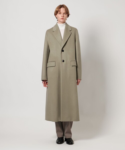 エッセン ロートレアモンイタリア製上質ウール100ゆったりチェスターリバーコート LAUTREAMONT（ロートレアモン） コート チェスターコート ネオアルティ