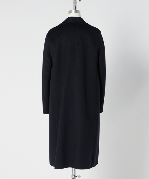 LOEFF（ロエフ）の「＜LOEFF＞リバー チェスター コート（チェスターコート・レディース・モカ/ネイビー・1/0）」の13枚目の写真