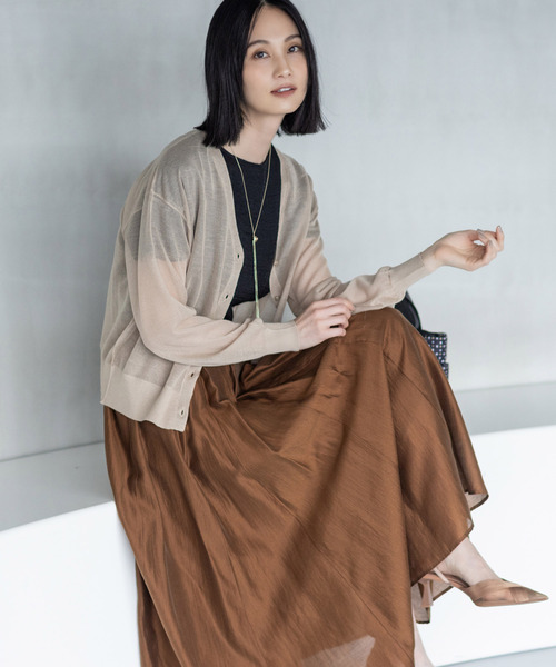 セール】シアーフレアスカート（スカート）｜A/C DESIGN BY ALPHA