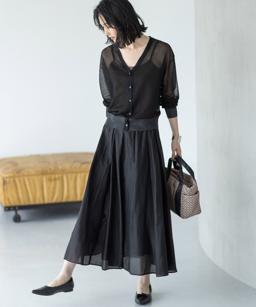 セール】シアーフレアスカート（スカート）｜A/C DESIGN BY ALPHA