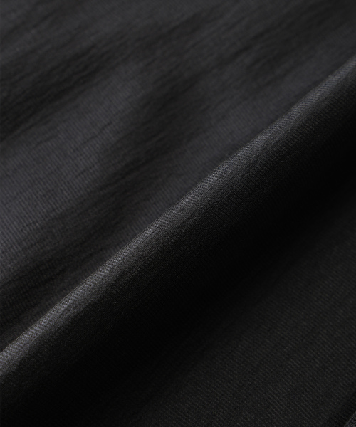 A/C DESIGN BY ALPHA CUBIC(エーシーデザインバイアルファキュービック)の「シアーフレアスカート(スカート・レディース・モカ/ブラック・67/61/64)」の4枚目の写真