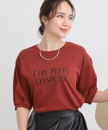 DRESKIP | 【S-LL/ひんやり】大人の5分袖 プリントTシャツ(Tシャツ/カットソー)