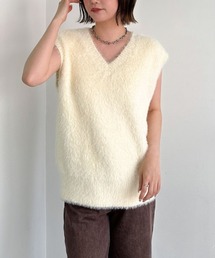 archives | ダブルフェイスフェザーニットベスト(ベスト)