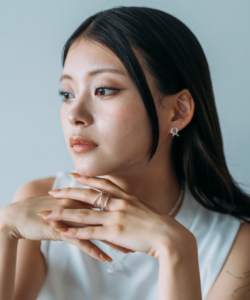 Nothing And Others(ナッシングアンドアザーズ)の「「Nothing And Others/ナッシングアンドアザーズ」Ambiguousline Ring(リング・レディース・ゴールド/シルバー・FREE)」の7枚目の写真