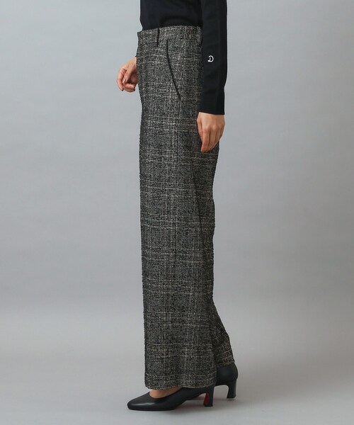 DRESSTERIOR（ドレステリア）の「ループグレンチェックワイドパンツ（その他パンツ・レディース・ブラック系1・34/36/38/40）」の14枚目の写真