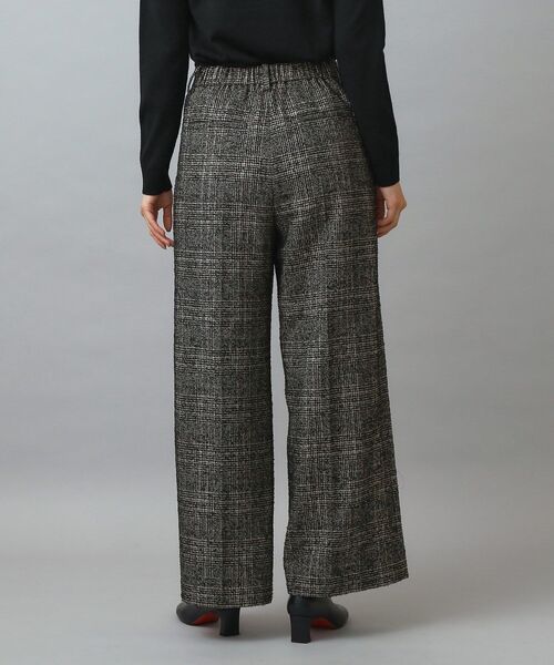 DRESSTERIOR（ドレステリア）の「ループグレンチェックワイドパンツ（その他パンツ・レディース・ブラック系1・34/36/38/40）」の6枚目の写真