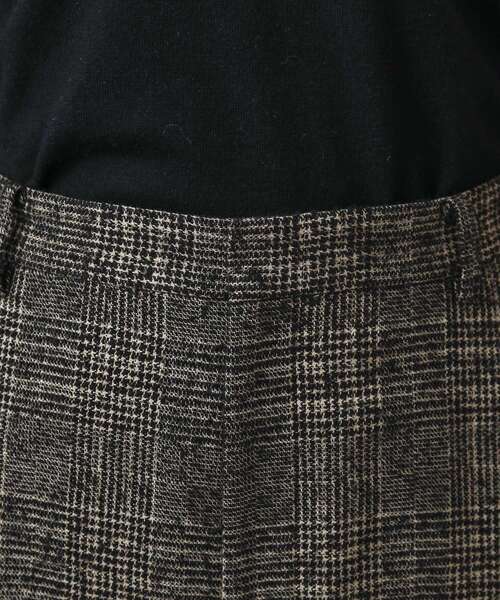 DRESSTERIOR（ドレステリア）の「ループグレンチェックワイドパンツ（その他パンツ・レディース・ブラック系1・34/36/38/40）」の5枚目の写真