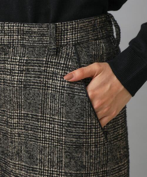 DRESSTERIOR（ドレステリア）の「ループグレンチェックワイドパンツ（その他パンツ・レディース・ブラック系1・34/36/38/40）」の4枚目の写真