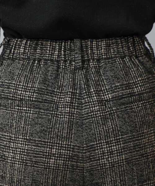 DRESSTERIOR（ドレステリア）の「ループグレンチェックワイドパンツ（その他パンツ・レディース・ブラック系1・34/36/38/40）」の3枚目の写真