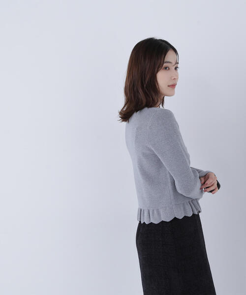 ◇メタルボタンフリルカーディガン（カーディガン/ボレロ