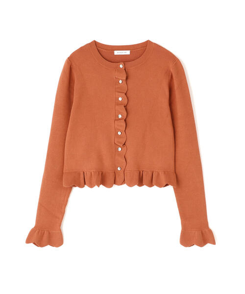 ◇メタルボタンフリルカーディガン（カーディガン/ボレロ