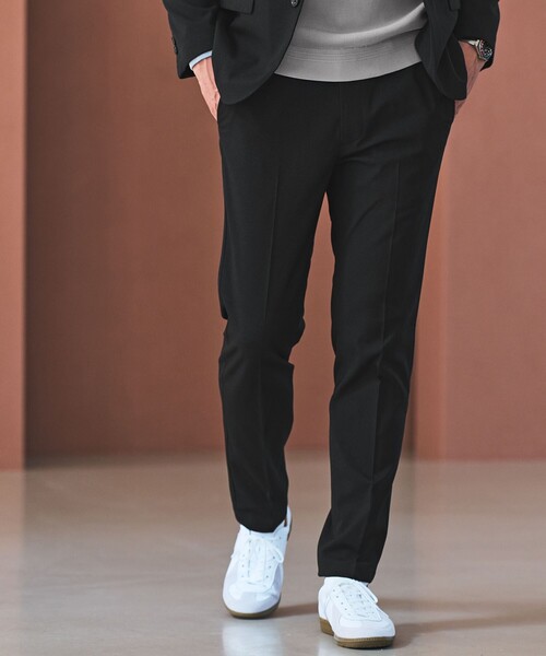 green label relaxing(グリーンレーベルリラクシング)の「【WEB限定】JUST fit ウールライク ナロー セットアップ -ストレッチ-(セットアップ・メンズ・ダークグレー/ネイビー/オリーブ/ブラック・L/XXL/M/XL/S/XS)」の10枚目の写真