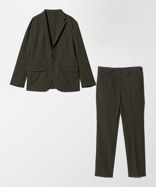 green label セットアップ　新品未使用　2点セット WEB限定】JUST fit ウールライク ナロー セットアップ