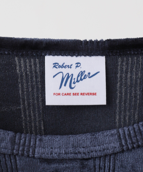 OUTDOOR PRODUCTS（アウトドアプロダクツ）の「miller velor prib L/S tee（Tシャツ/カットソー・レディース・オレンジ/アイボリー/ネイビー・FREE）」の11枚目の写真